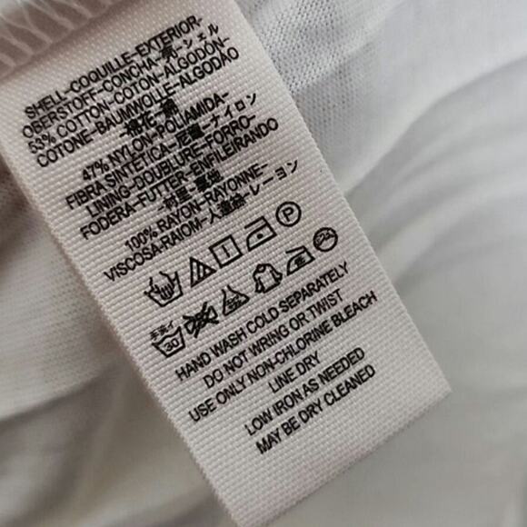 NWT Free People White Luna Lace Sheer Large Dress - Picture 4 of 10